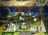 George Bellows Summer Fantasy painting